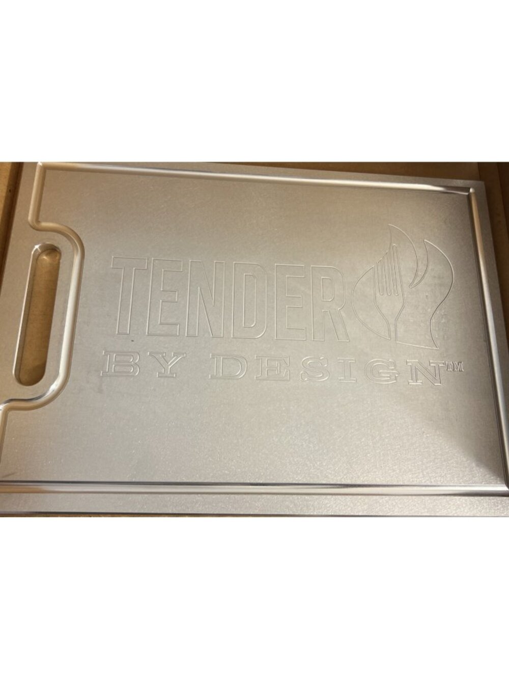 NIB Tender By Design Tempering Tray 4612428 Thawing Plate 14.25" x 10.25"
